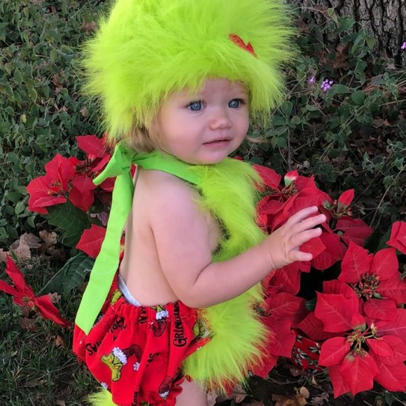 Grinch Romper - Picture 2 of 2